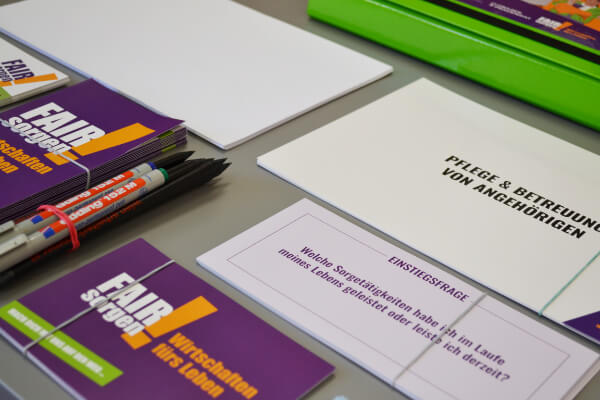Material aus der Küchengespräch-Box